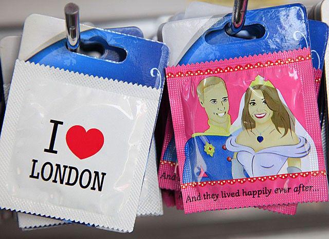 condoms Kate et Will