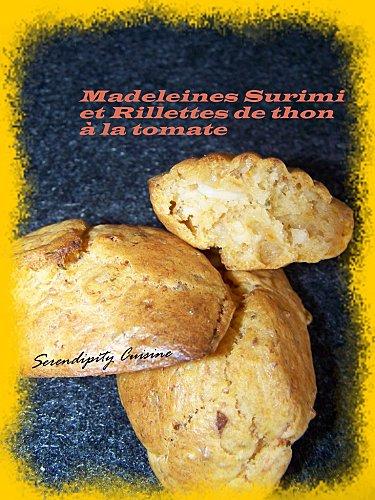 Madeleines surimi et rillettes de thon à la tomate 100 6157