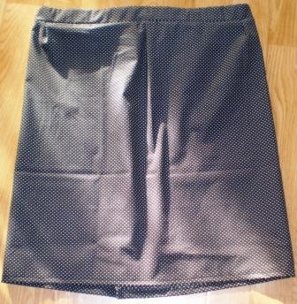 Ma jupette :D Ma première jupe hand-made