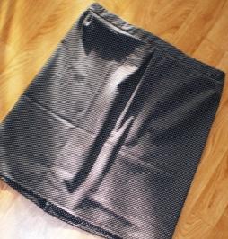 Ma jupette :D Ma première jupe hand-made