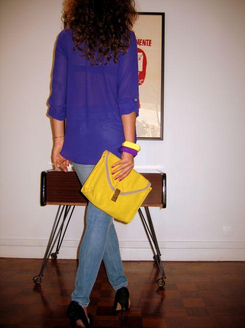 When purple meets Yellow When purple meets Yellow