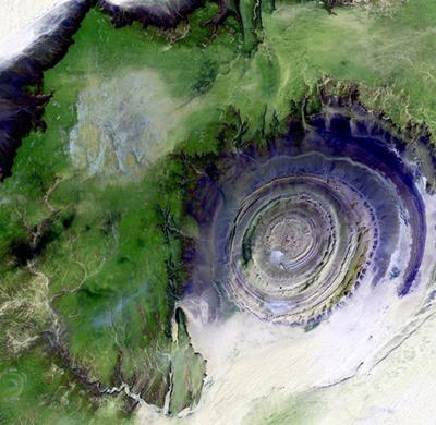photos de la terre depuis l'espace