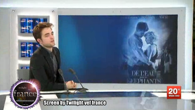 [Hors twilight] Robert Pattinson sur france 2 et plus