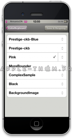 Color KeyBoard [V1.0.1] : Personnaliser le Clavier de l’iPhone