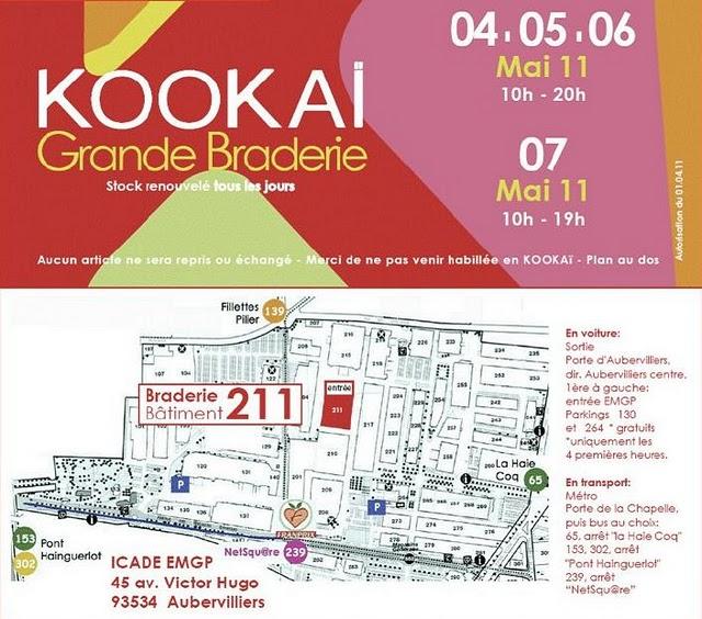 Braderie Kookai !