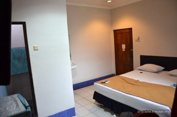 Notre chambre au Mira Hotel (Banjarmasin, Kalimantan Sud, Indonésie)