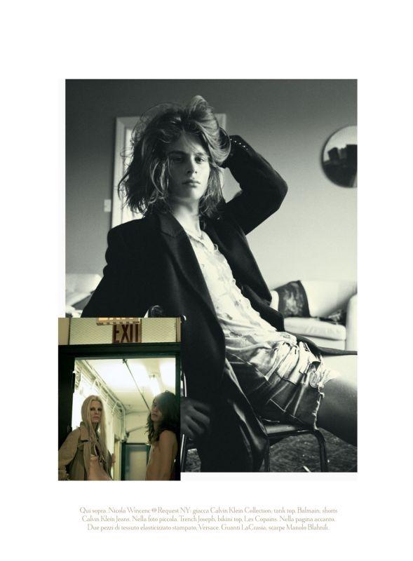 Kristen Mcmenamy par Steven Meisel pour Vogue Italie mai 2011 10