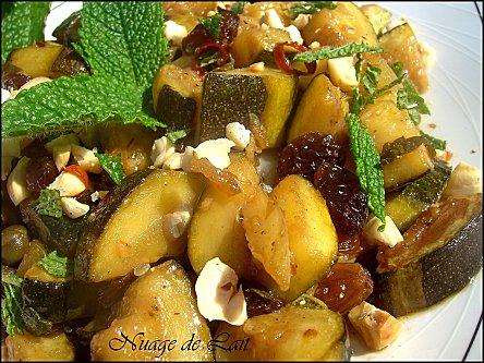 Courgettes à l'Aigre-Douce PICT4863-1