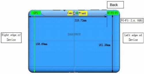 galaxy-tab-101 GT-P7510 schema dos2 La Samsung Galaxy Tab 10.1 ou GT-P7510 vient de passer la certification FCC