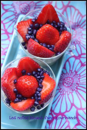 Riz au lait aux fraises et sucre de violette IMG_6066_