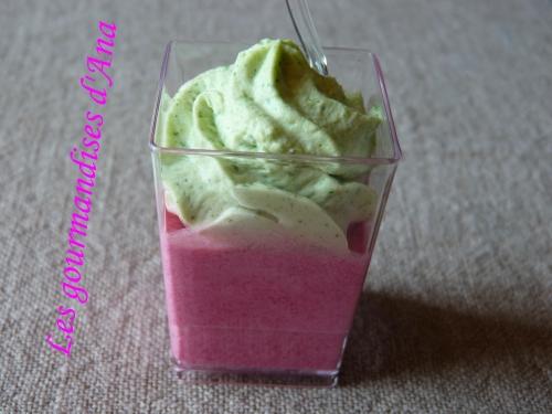 apéritif, bavarois, betterave, roquette