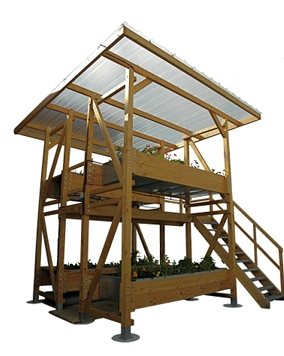 Les tours de jardinage en étages jardin,jardinage,culture,eau,arrosage,afrique,alimentation,économie locale