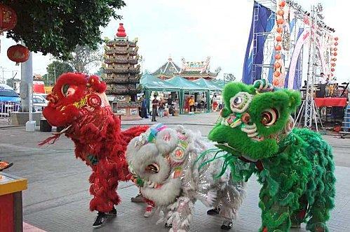 Thaïlande. Udonthani. 4 mai 2011, fête Sino-Thaïe. DSCF9288