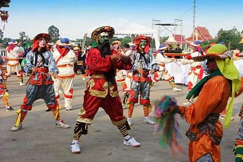 Thaïlande. Udonthani. 4 mai 2011, fête Sino-Thaïe. DSCF9280