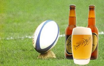 Préparez la coupe du monde de rugby avec pompe-à-bière !