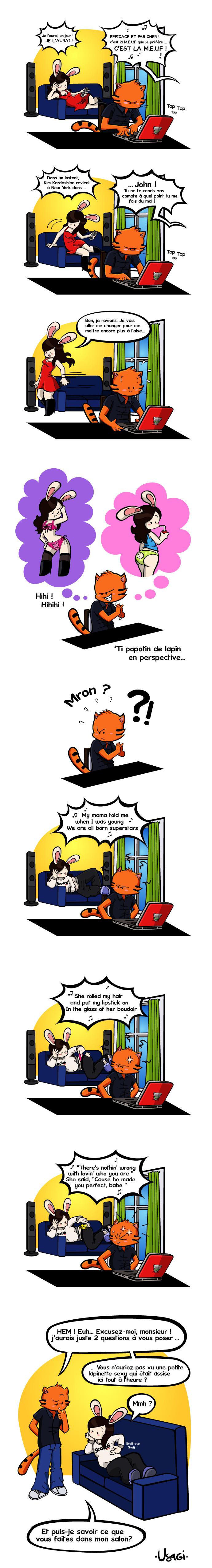 044 La lapine est un bonhomme comme un autre…