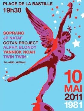 Bon plan concert gratuit : Yannick Noah, Gotan Project, Soprano…