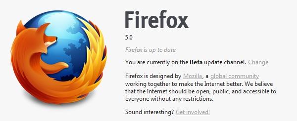 FX 5Beta Mozilla Firefox 5 Beta à télécharger 