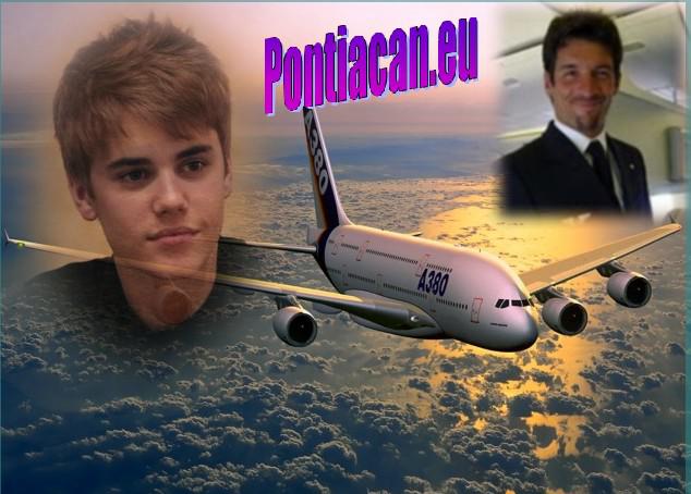 Justin Bieber : Se comporte en enfant dans un avion australien !