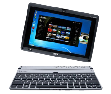 Test de la tablette tactile Acer Iconia Tab W500 sous Windows 7 et son clavier Test de la tablette tactile Acer Iconia Tab W500 sous Windows 7 et son clavier