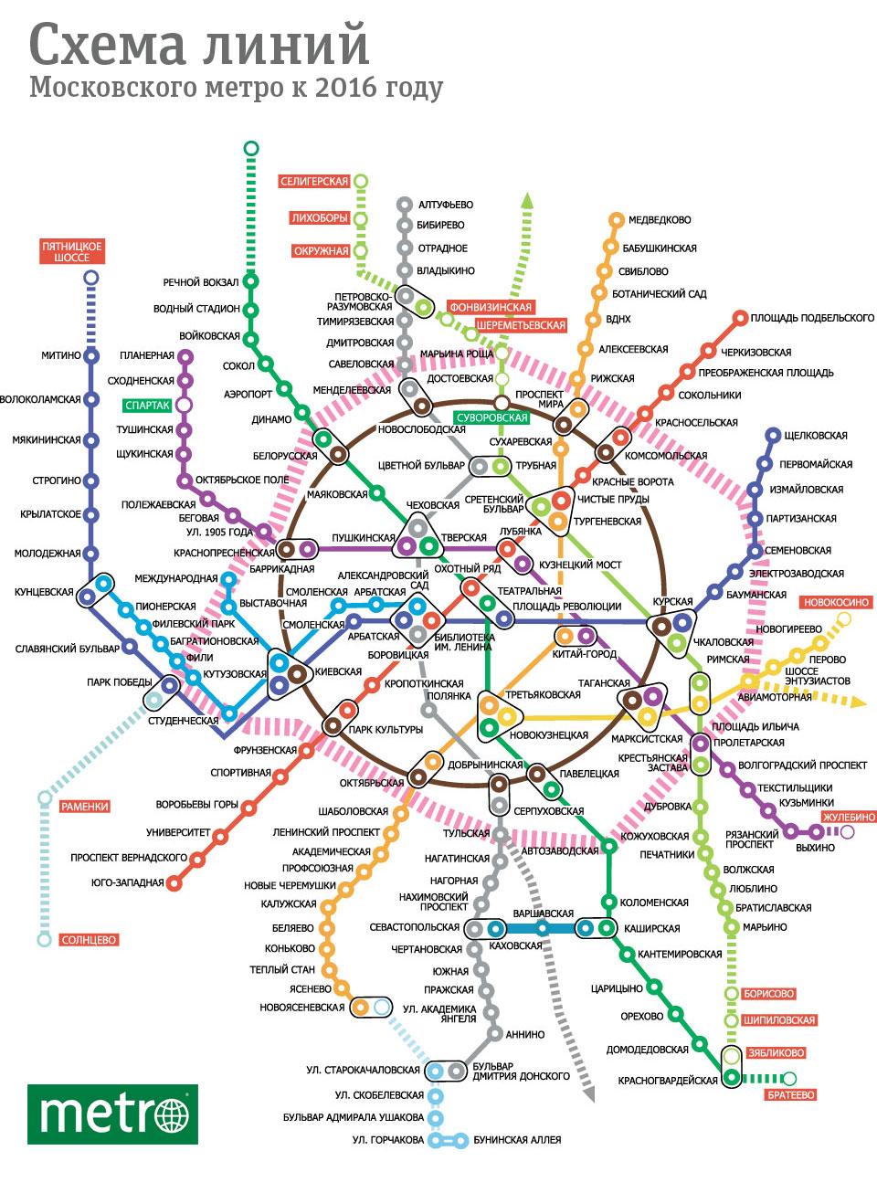 A quoi ressemblera le Metro de Moscou dans 5 ans?