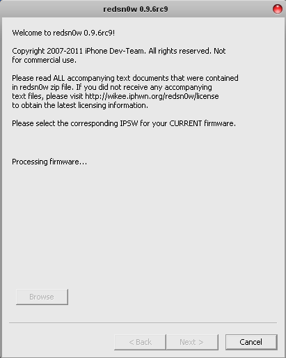 [Tutoriel] Jailbreak untethered de l’iOS 4.3.3 pour iPad 1G et tous les iPhone iPod touch
