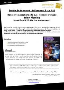 CP InFamous 2 Brian Fleming 07.05.11 Rencontrez Brian Fleming aujourd’hui !