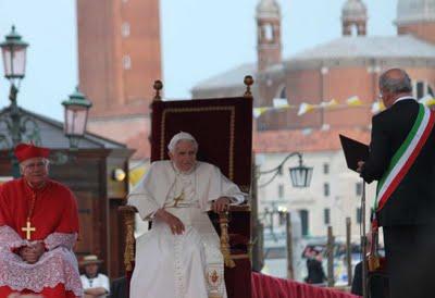 la  visite du Pape Benoit XVI dans le Nord Est : samedi 7 mai