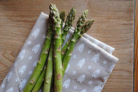 Demoiselles vertes: Asperges grillées au four. Asperge2