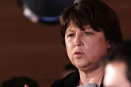 Martine Aubry, Premère secrétaire du Parti socialiste