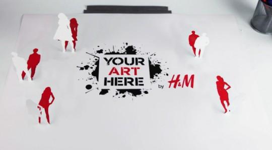 hm hm 540x299 Seconde édition du concours H&M YouArtHere