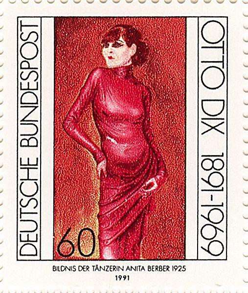 Fichier:Anita Berber Briefmarke 1991.jpg