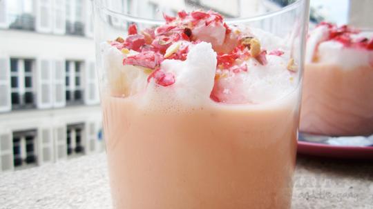 IMG_5006 Ile flottante aux pralines roses au micro-ondes et résultats du concours !