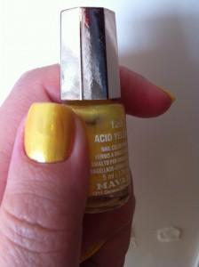 mavala acid yellow On aura tout vu sur mes ongles… Mavala Acid Yellow