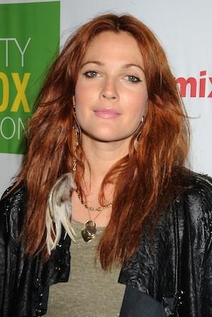 Drew Barrymore rousse Drew Barrymore rousse