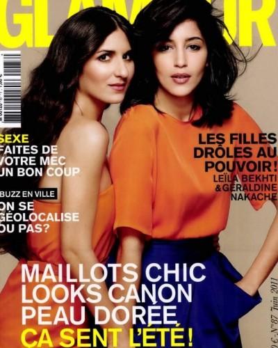 Leïla Bekhti & Géraldine Nakache:  »Wesh, une meuf rebeu en couverture de Glamour ?! »