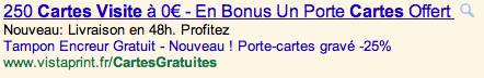 Promos et soldes Promos et soldes