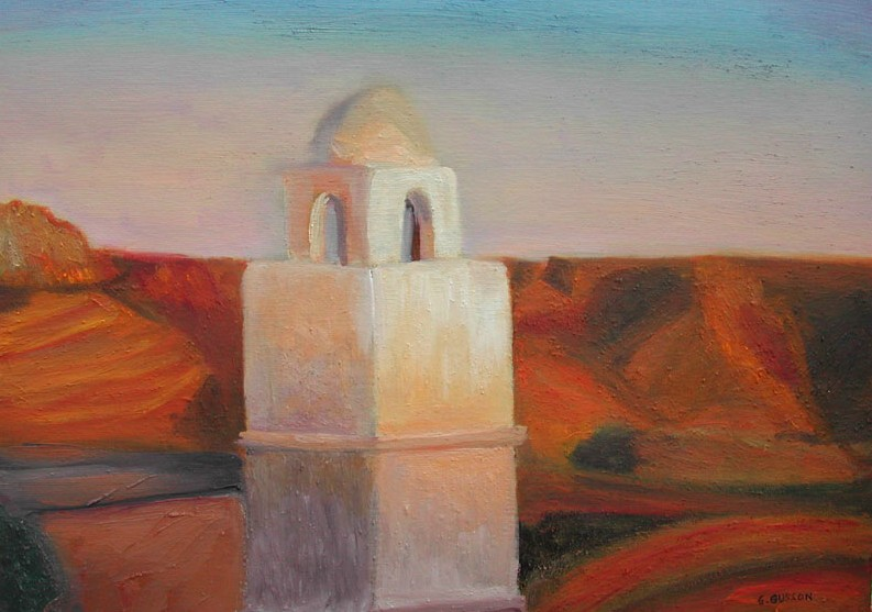 DOUIRET, Tunisie, en peinture