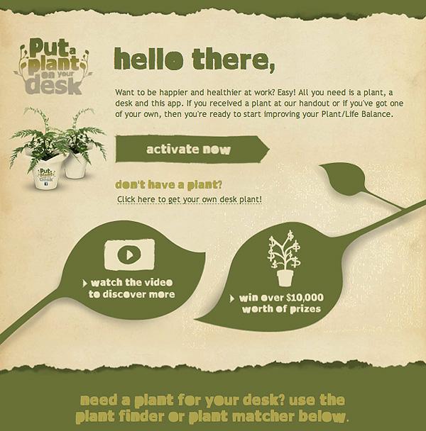 hello Facebook pour les plantes : 16 000 likes en moins de 60 jours