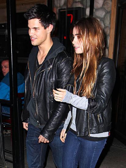 Taylor Lautner, Lily Collins