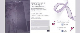Lanvin : les parfums en ligne