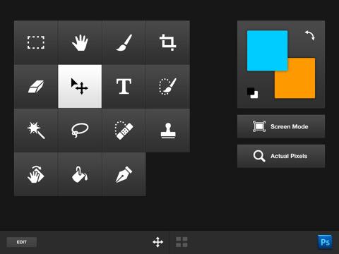 Adobe Photoshop Touch SDK sur iPad sont disponibles...
