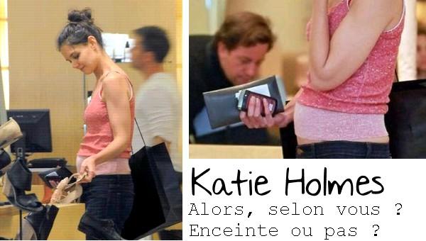Katie Holmes, encore enceinte ?