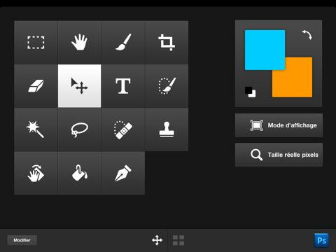 Photoshop : des outils iPad signés Adobe