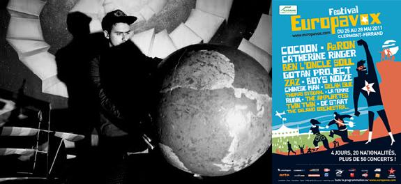 BOYS NOIZE À EUROPAVOX BOYS NOIZE À EUROPAVOX