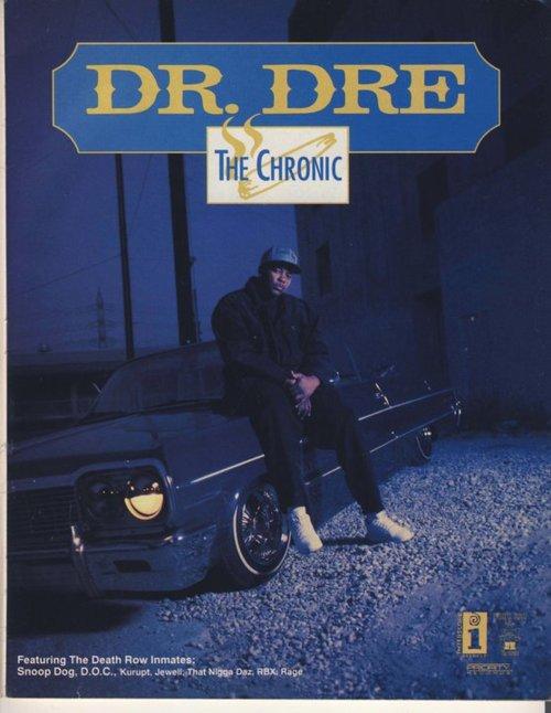 Dr Dre - The Chronic blue bleu Album