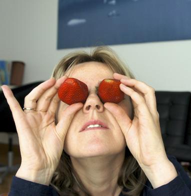 Les fraises sur la neige ... Les fraises sur la neige ...