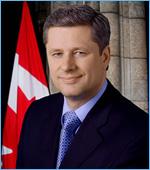 Les félicitations du Chef de l'Etat A Son Excellence Stephen Harper, Premier Ministre du Canada