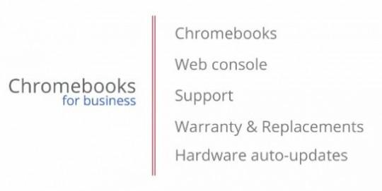chrome-business chrome business 540x271 Chromebook : un abonnement pour entreprises et étudiants !