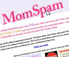 Good as... Momspam ! Spammer votre mère pour la fête des mères ! photo Momspam.net Spammez votre Maman pour la fête des Mères
